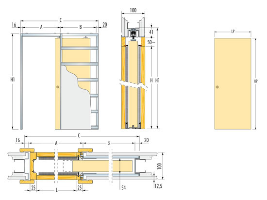 chassis coulissant